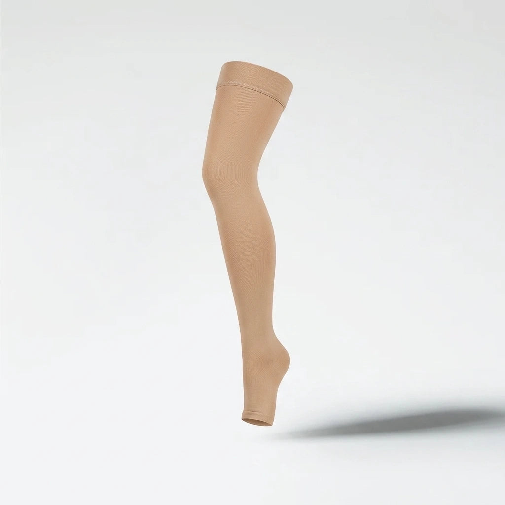 Comfeya Thigh High Compression Socks (ToeLess)